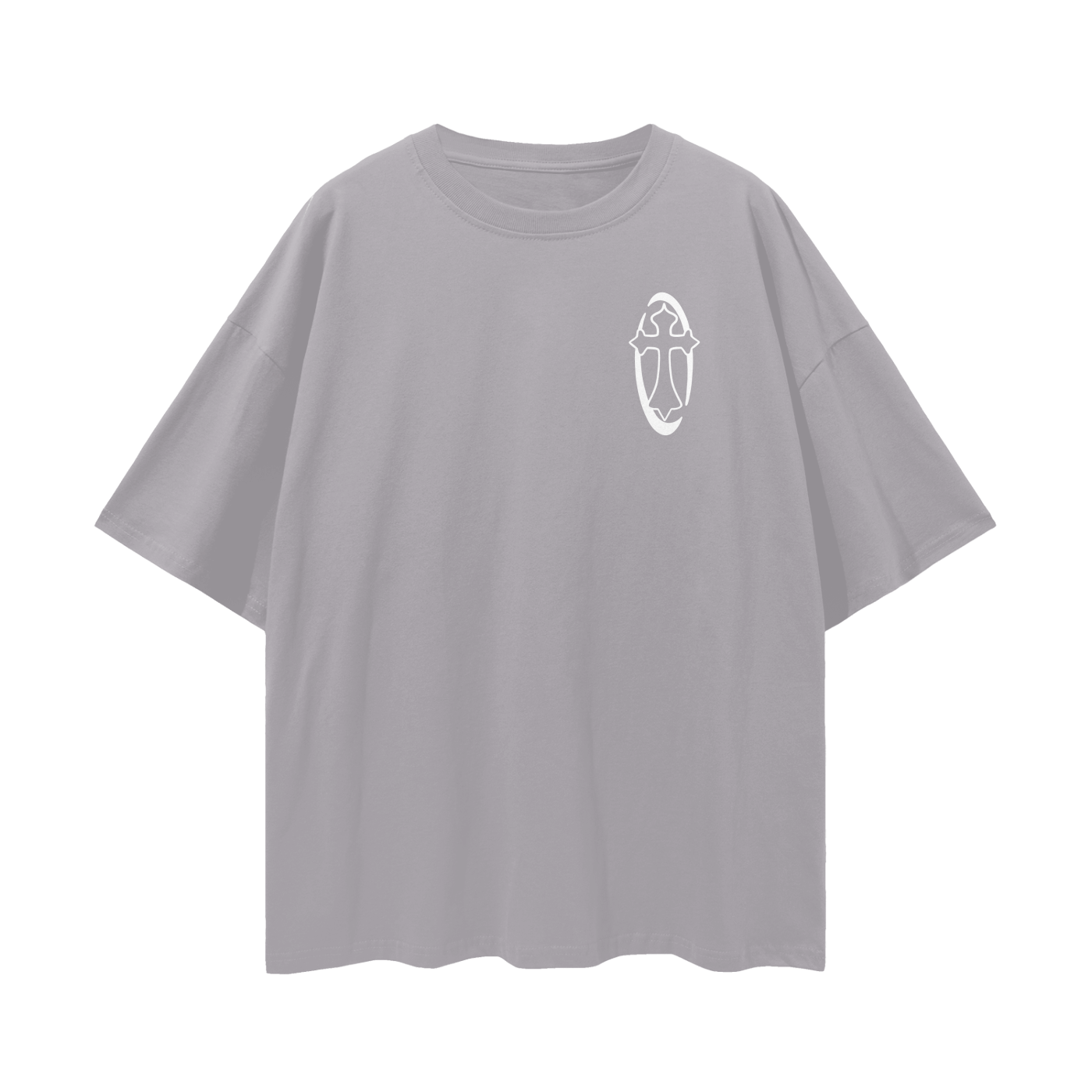 TCC "CONQUER" Deep Drop Shoulder Tee
