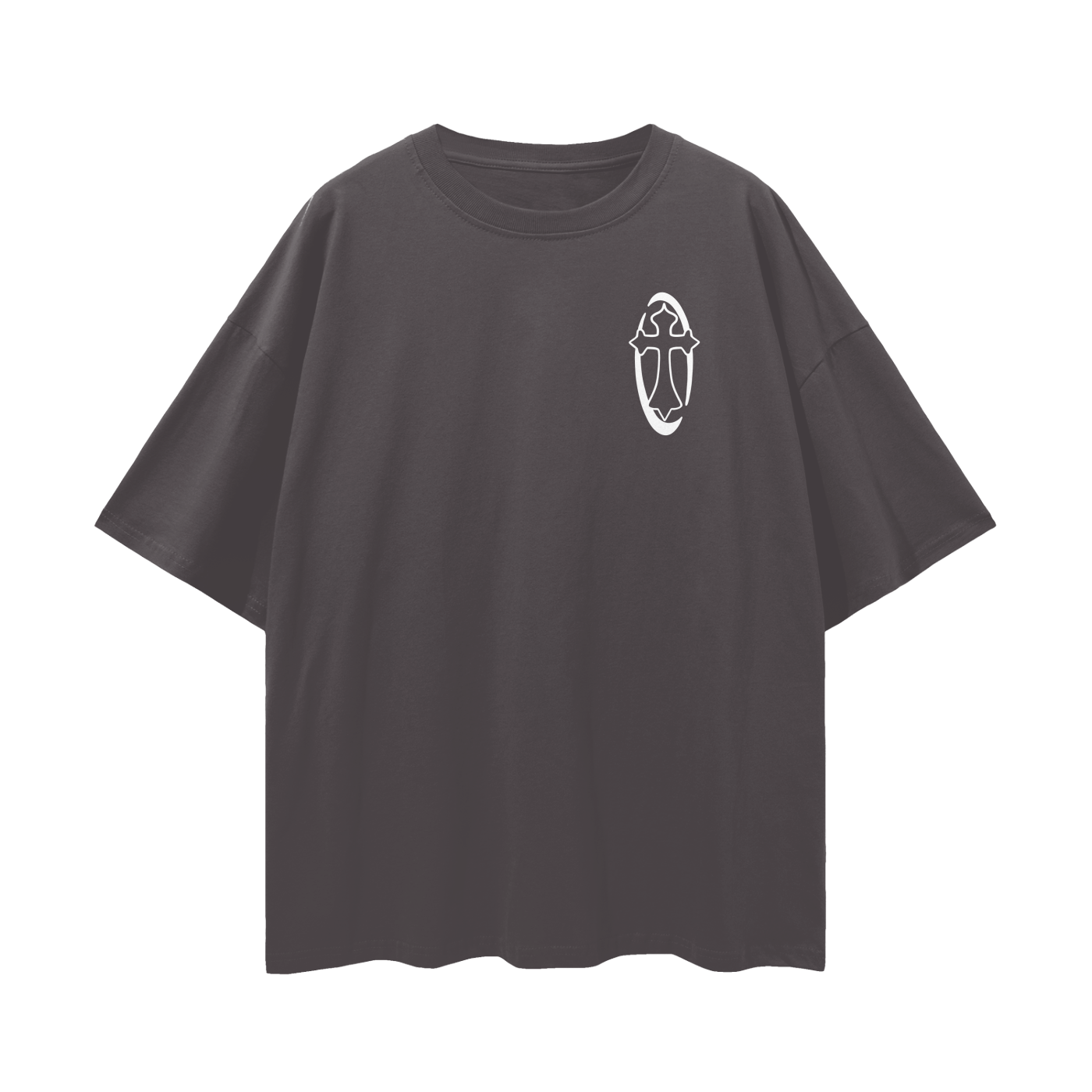 TCC "CONQUER" Deep Drop Shoulder Tee