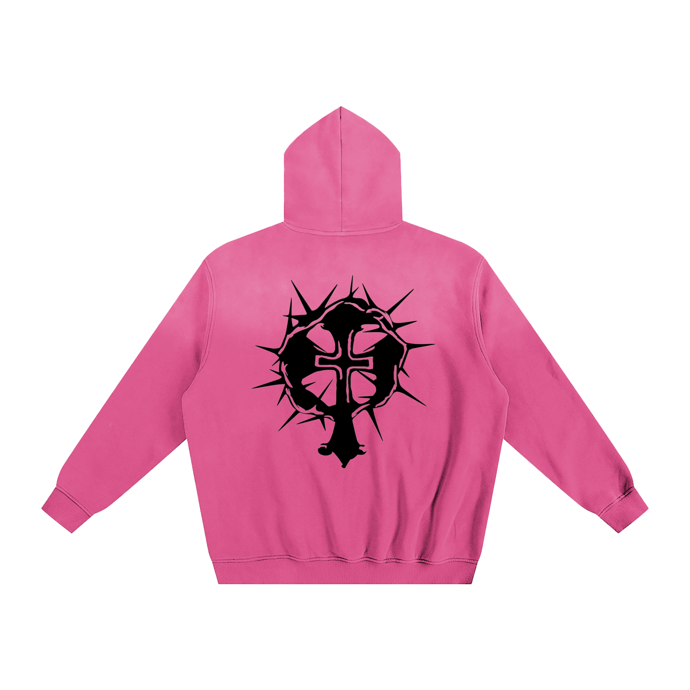 TCC "Crown of Thorns" Sunfade Fleeced Hoodie