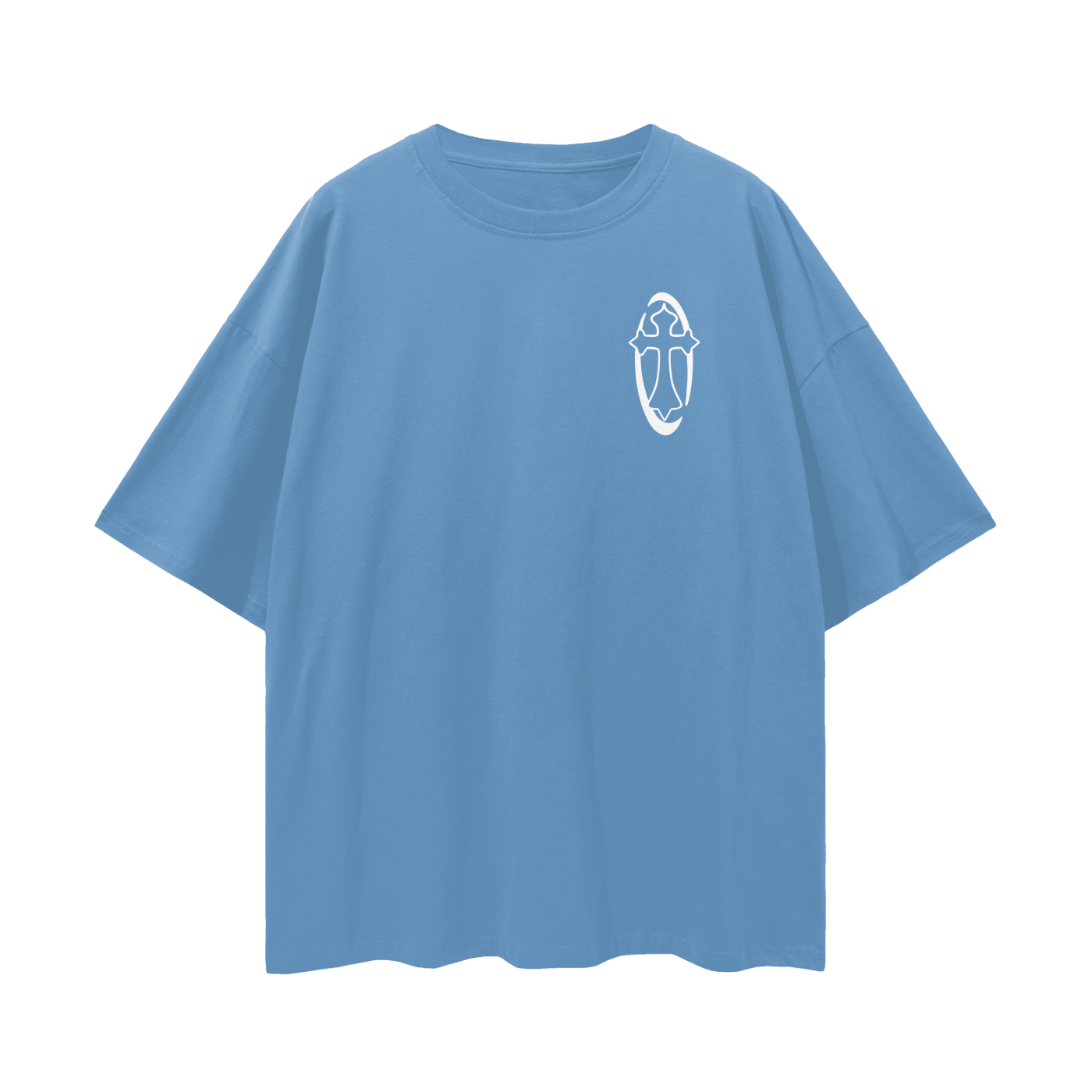 TCC "CONQUER" Deep Drop Shoulder Tee