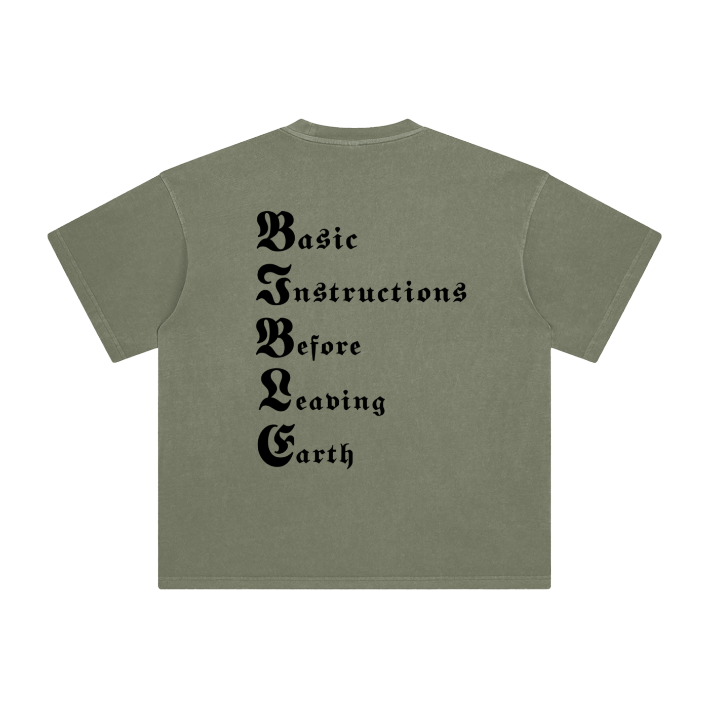 TCC "BIBLE" Enzyme Washed T-Shirt