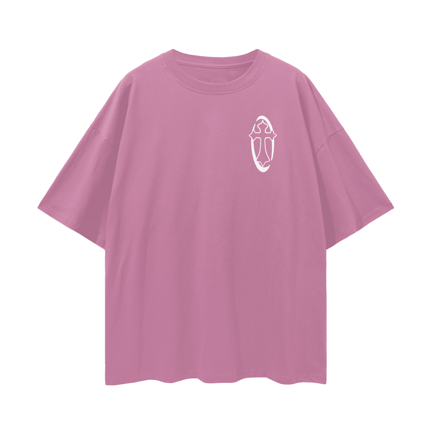 TCC "CONQUER" Deep Drop Shoulder Tee